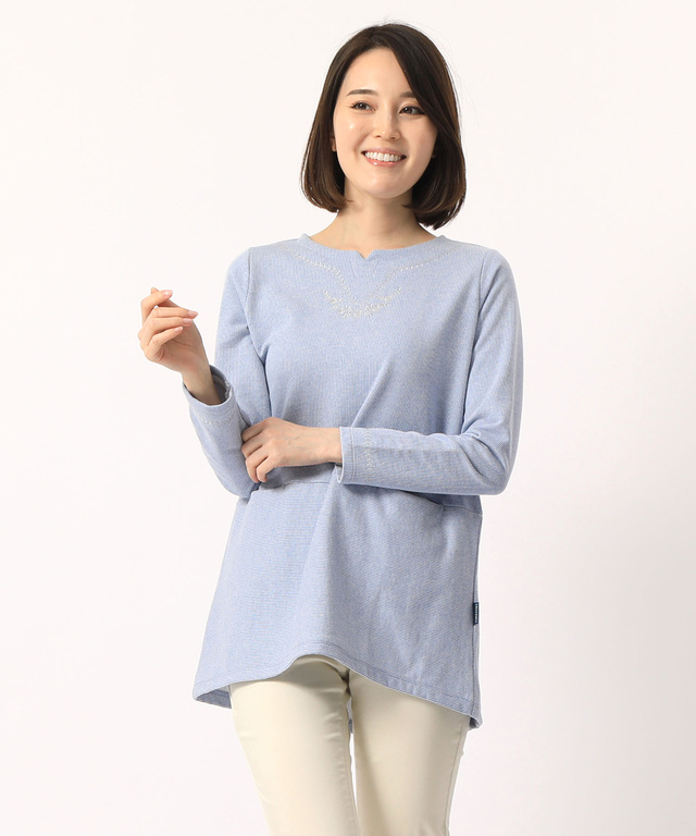 刺繍カットチュニック