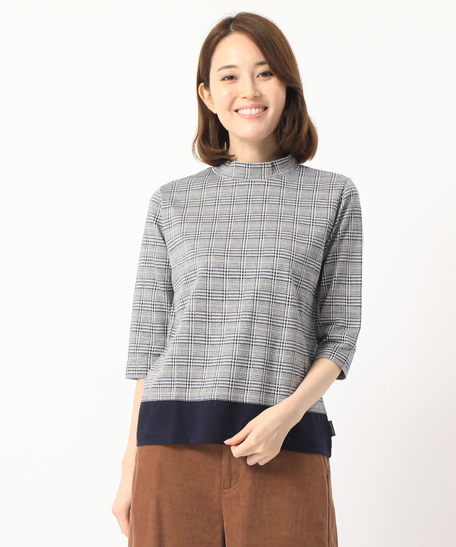 ハイネックTシャツ