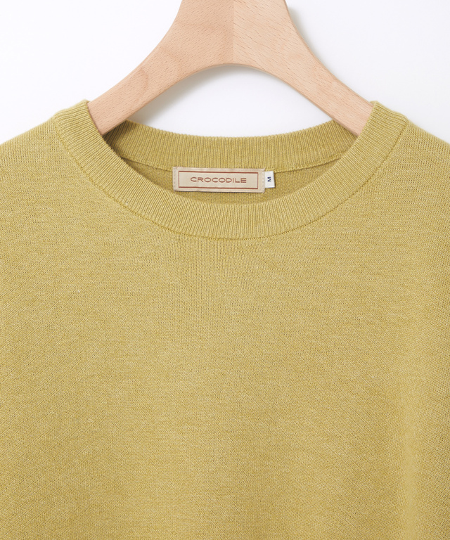 シルクブレンド 接結  ニット【手洗いOK】