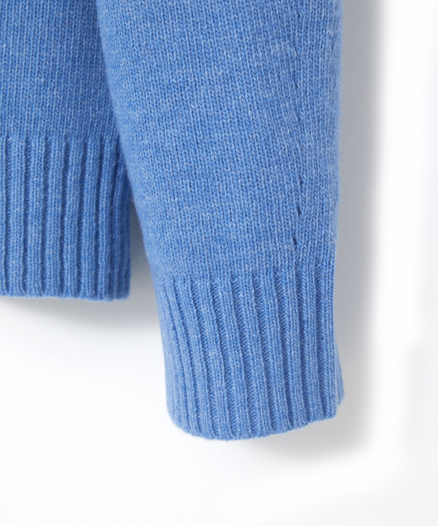 イタリー糸 アイレット プルオーバーニット【手洗いOK】【ラクラクランドリー】