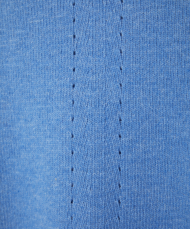 イタリー糸 アイレット プルオーバーニット【手洗いOK】【ラクラクランドリー】