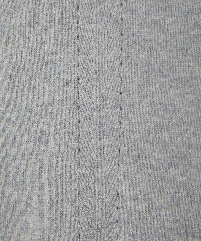 イタリー糸 アイレット プルオーバーニット【手洗いOK】【ラクラクランドリー】