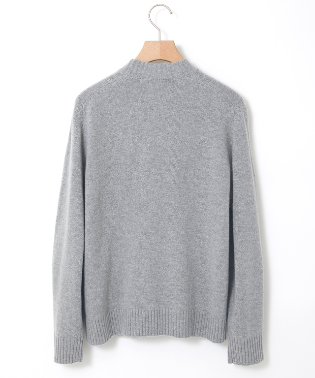 イタリー糸 アイレット プルオーバーニット【手洗いOK】【ラクラクランドリー】