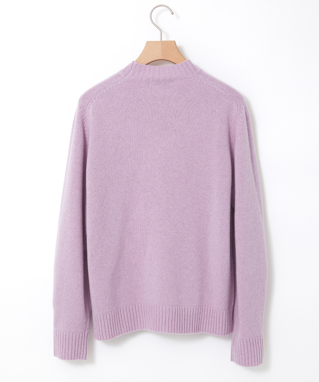 イタリー糸 アイレット プルオーバーニット【手洗いOK】【ラクラクランドリー】