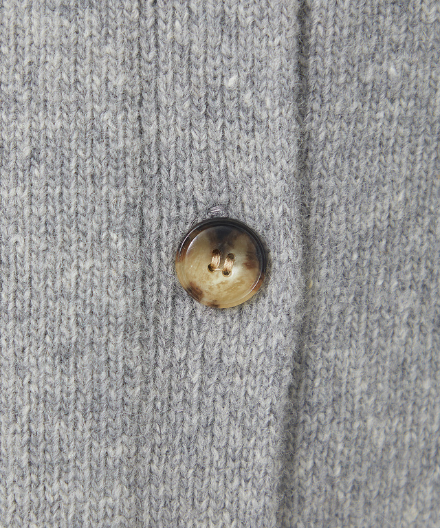 イタリー糸 アイレット ニットカーディガン【手洗いOK】【ラクラクランドリー】