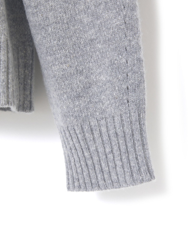 イタリー糸 アイレット ニットカーディガン【手洗いOK】【ラクラクランドリー】