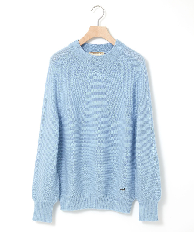 ウール ガーター編み プルオーバーニット【ホールガーメント(R)】