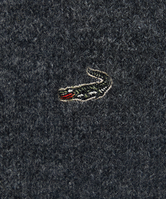 ウールブレンド フェアアイル柄 プルオーバーニット【手洗いOK】