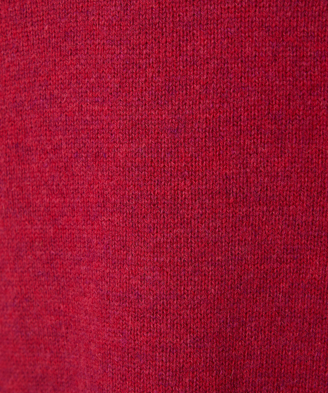 ウール ハイネック プルオーバーニット