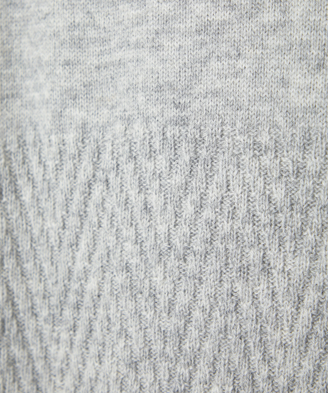 クルーネックニットチュニック