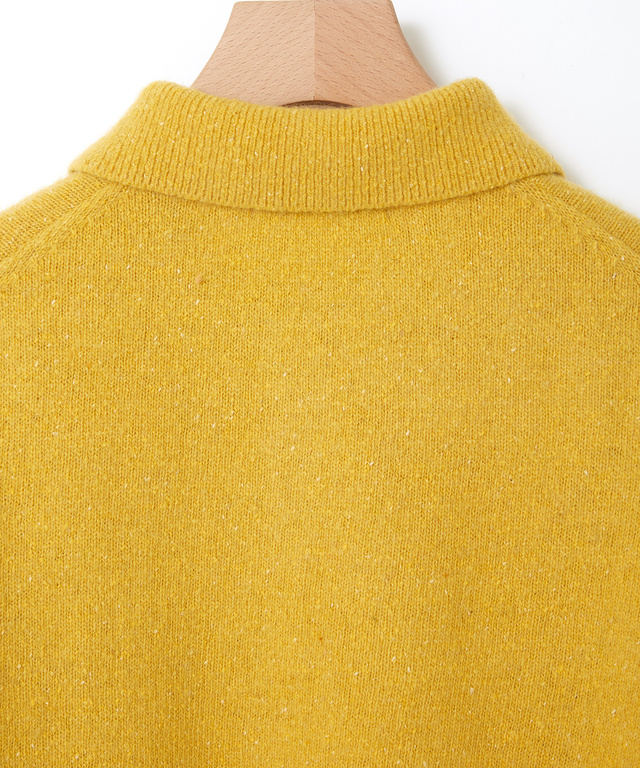 シルクブレンド ネップ ニットチュニック