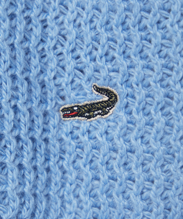 ウールブレンド クルーネック ニット