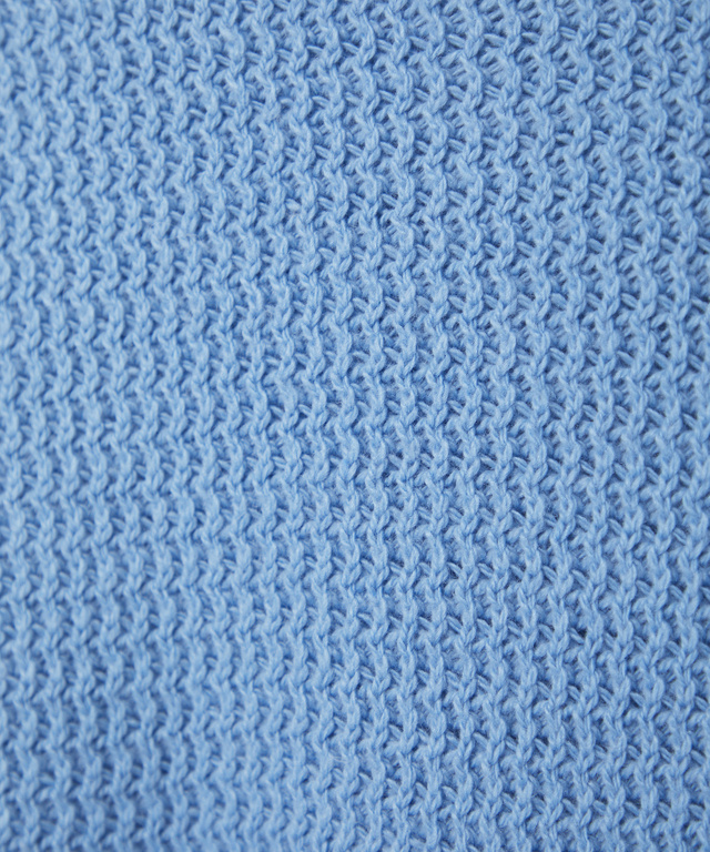 ウールブレンド クルーネック ニット