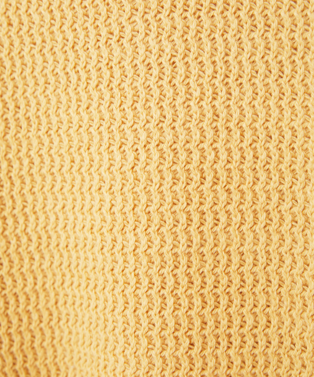 ウールブレンド クルーネック ニット