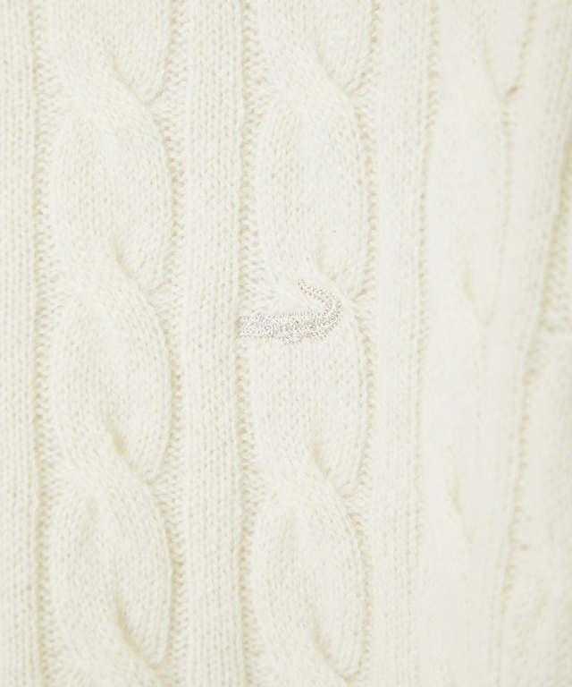 カシミヤ ケーブル プルオーバーニット【一部店舗限定】