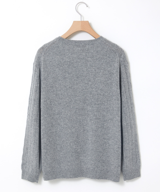 カシミヤ ケーブル プルオーバーニット【一部店舗限定】