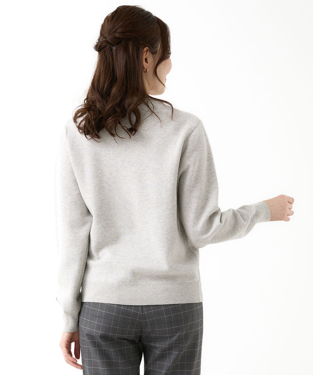 クロコダイルタータン クルーネック ニット【一部店舗限定】