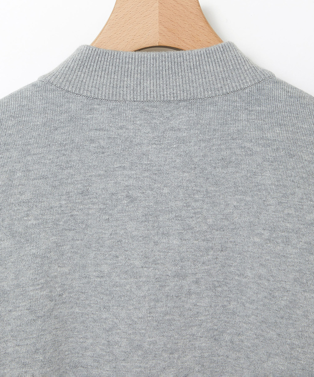 ジップアップ ニット カーディガン