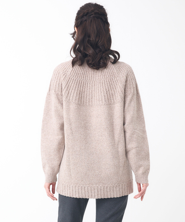 ウール マルチネップ ニット【手洗いOK】