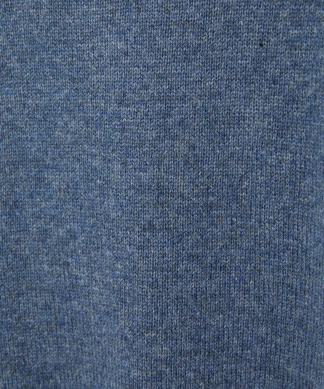 ウールブレンド ヘンリーネック ニット