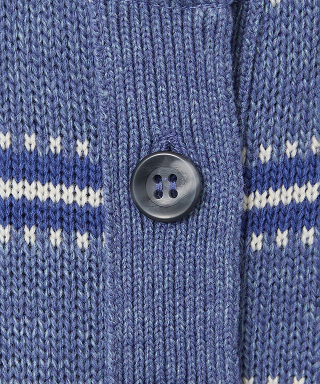 ウールブレンド ヘンリーネック ボーダーニット【一部店舗限定】