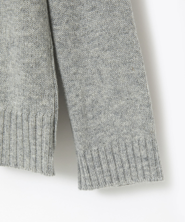 ウールブレンド 地柄 ニット【一部店舗限定】