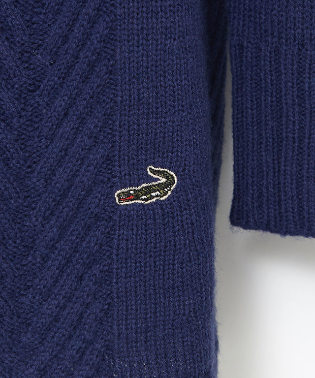 ウールブレンド フレア ニットチュニック【一部店舗限定】