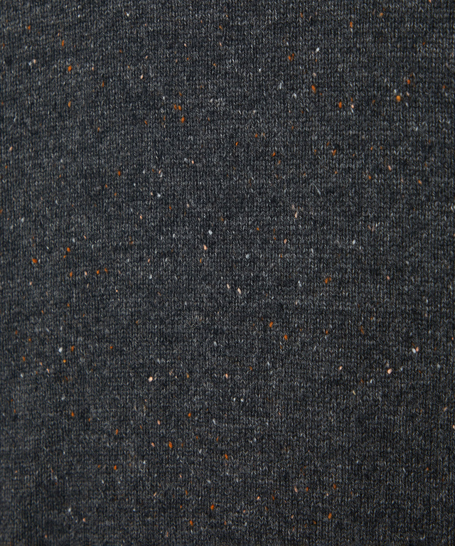 ハイネック ネップ ニットチュニック【手洗いOK】【オンラインショップ限定】