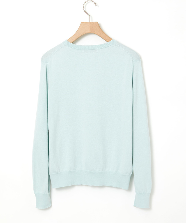 ケーブル ニット カーディガン【ウガンダオーガニックコットン】【手洗いOK】