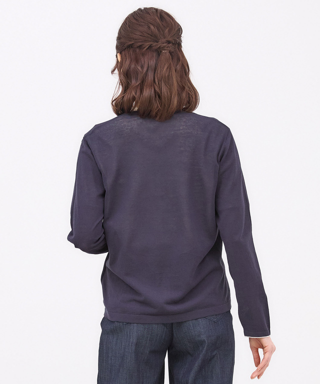 フロスティスピン カーディガン【手洗いOK】