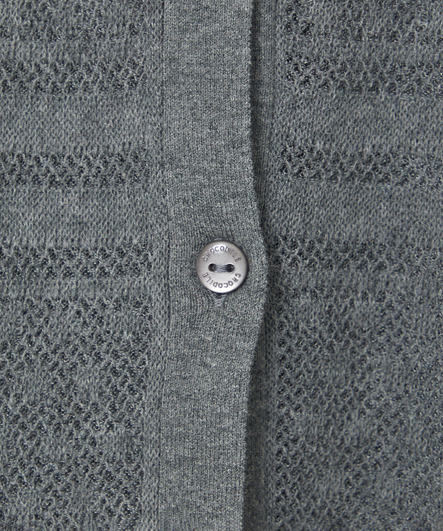 透かし編み ニット ベスト