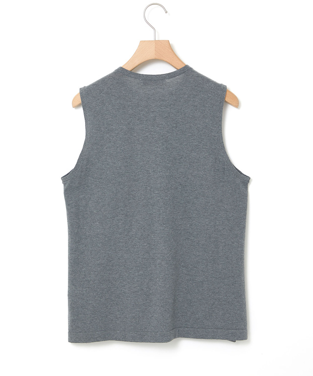 透かし編み ニット ベスト