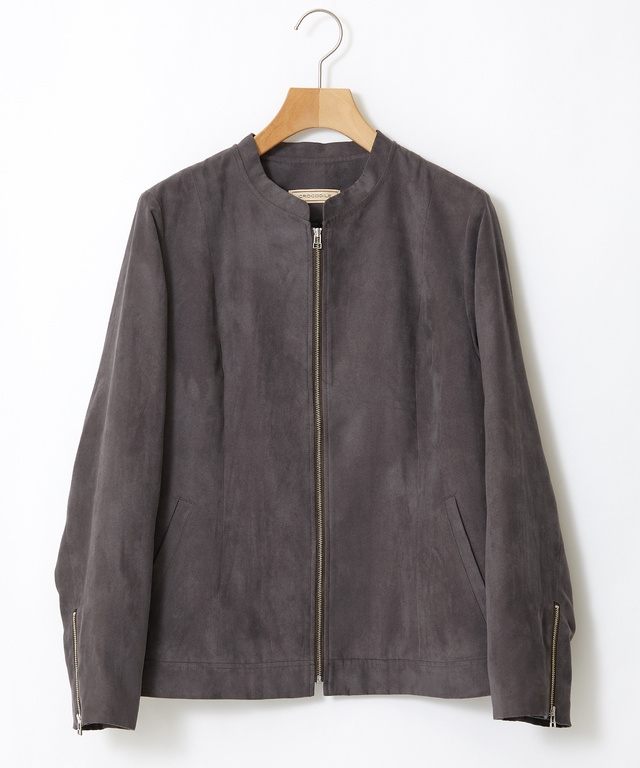 フェイク レザー ジャケット