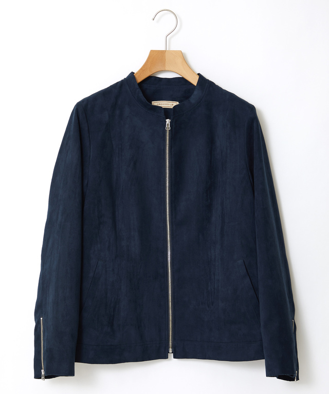 フェイク レザー ジャケット