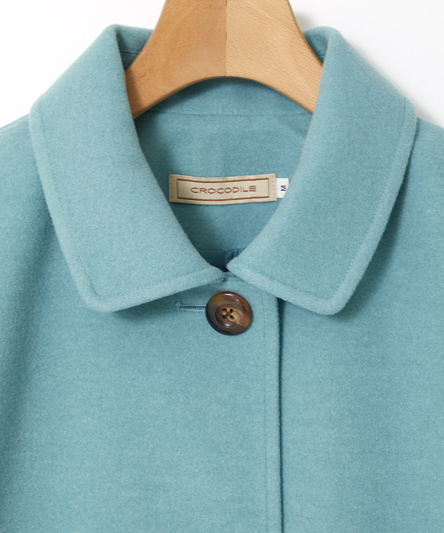 ミドル丈 ステンカラー コート