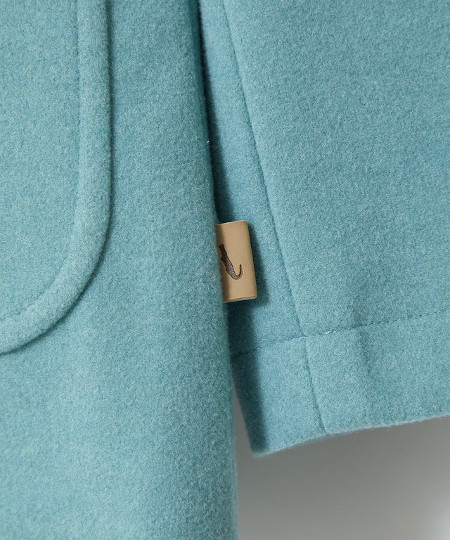 ミドル丈 ステンカラー コート