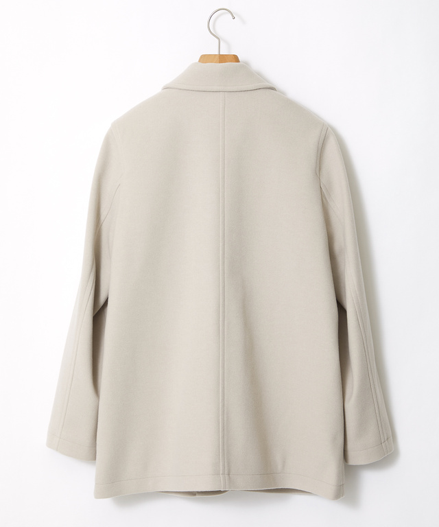 ミドル丈 ステンカラー コート