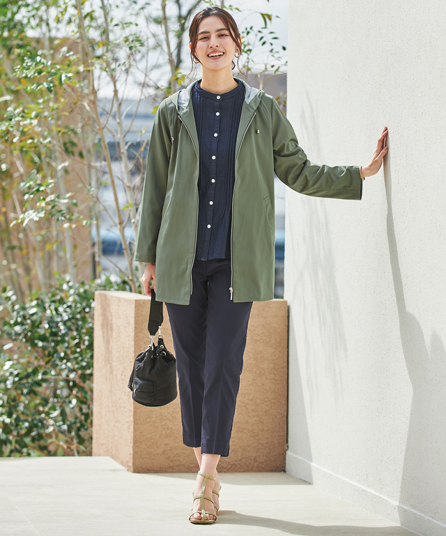 レディース メモリー素材 マウンテン パーカー【オンラインショップ 