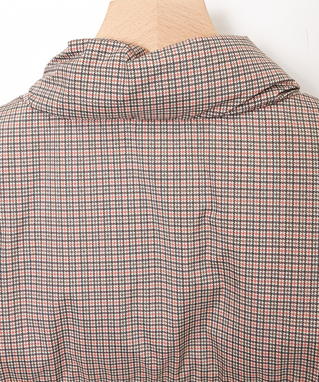 ガンクラブチェック ダウン ジャケット