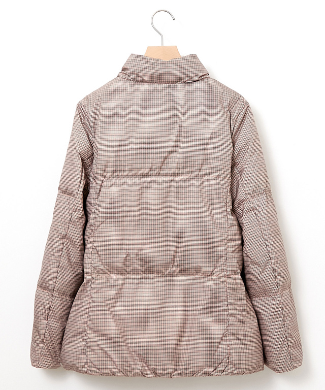 ガンクラブチェック ダウン ジャケット