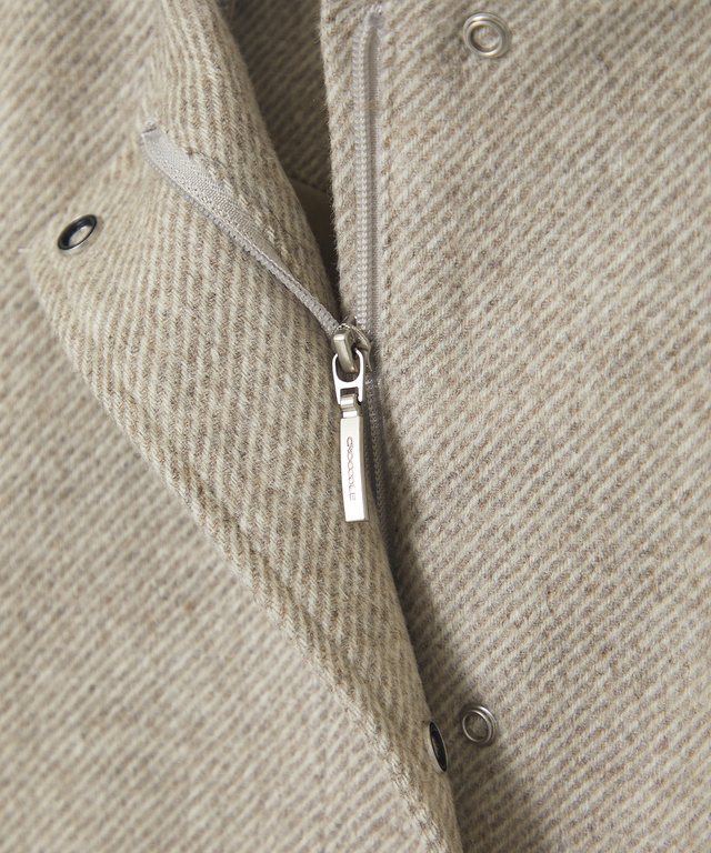 ファインウール ミドル丈コート