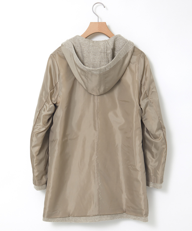 ファインウール ミドル丈コート