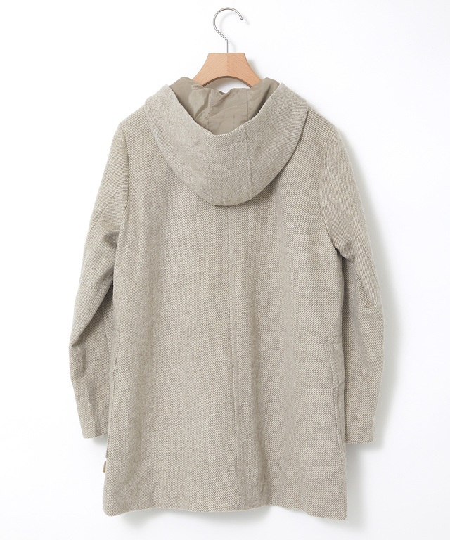 ファインウール ミドル丈コート