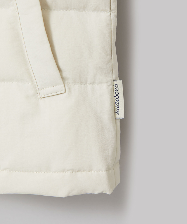 ノーカラー ダウン ベスト【一部店舗限定】