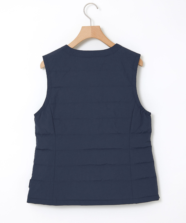 ノーカラー ダウン ベスト【一部店舗限定】