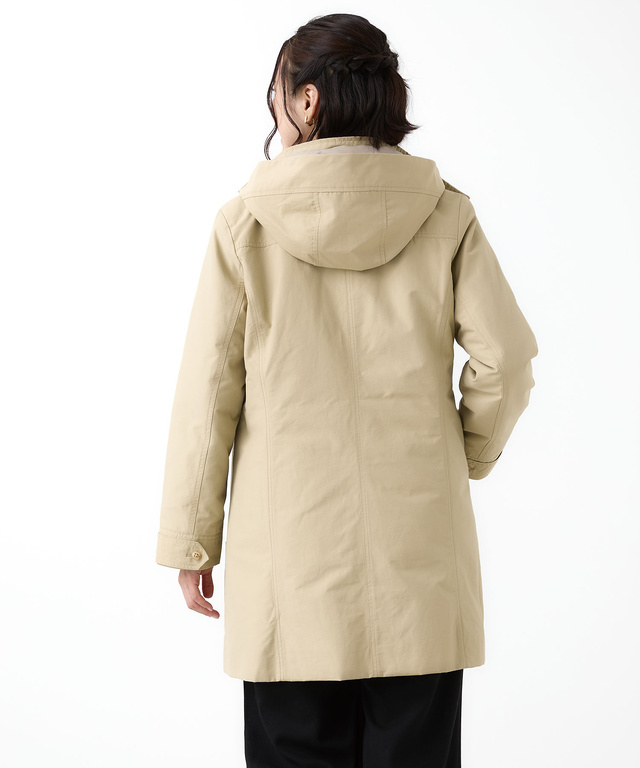 ダウンライナー付き コート