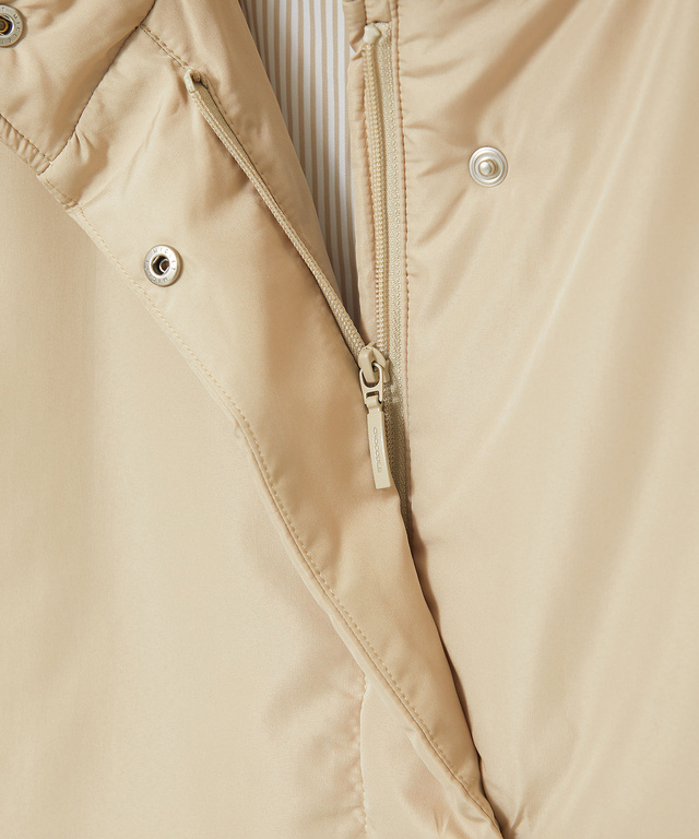 キルティング切り替え 中綿 ジャケット【撥水加工】