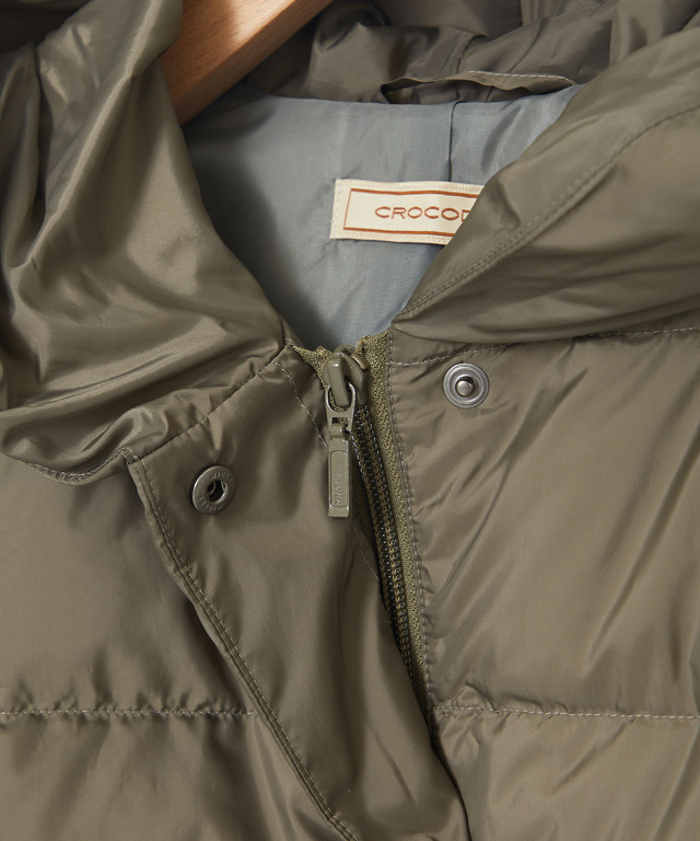 フード付き ダウン ジャケット【撥水加工】【一部店舗限定】