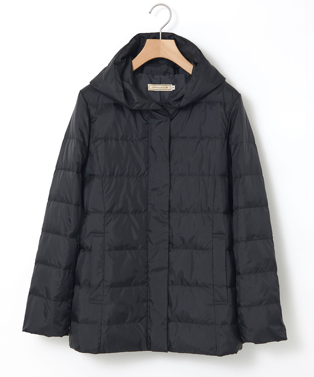フード付き ダウン ジャケット【撥水加工】【一部店舗限定】