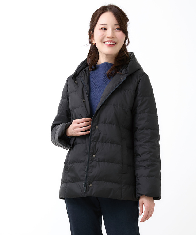 フード付き ダウン ジャケット【撥水加工】【一部店舗限定】